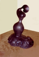Bild: Medea, 1992, Gipsauflage fr Bronze, Hhe 140cm
